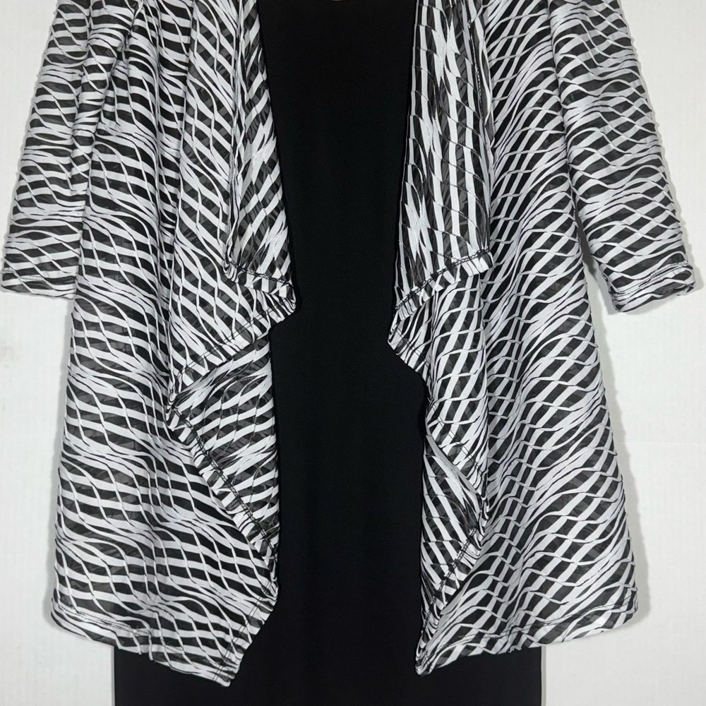 R & M Richards Power Mesh Swing Jacket dress size 10